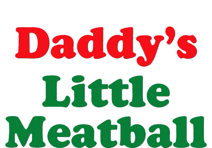 Daddy Little Meatball Italian Funny Tank Top