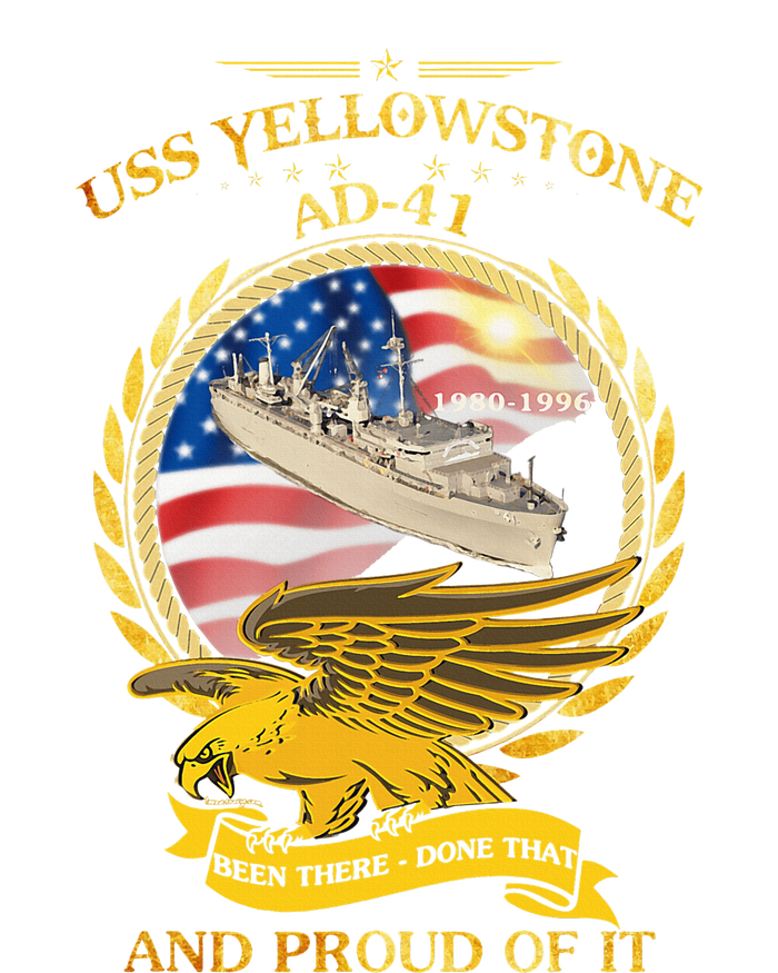 Uss Yellowstone (Ad41) 19801996 Coaster