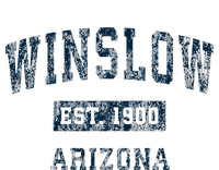 Winslow Arizona Az Vintage Sports V-Neck T-Shirt