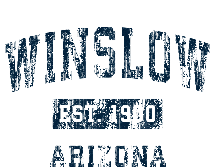 Winslow Arizona Az Vintage Sports V-Neck T-Shirt