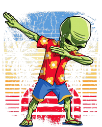 Dabbing Alien Hawaiian Ufo Hawaii Beach Surf Summer T-Shirt