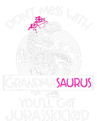 Dont Mess With Grandmasaurus Youll Get Jurasskicked Yupoong Adult 5-Panel Trucker Hat