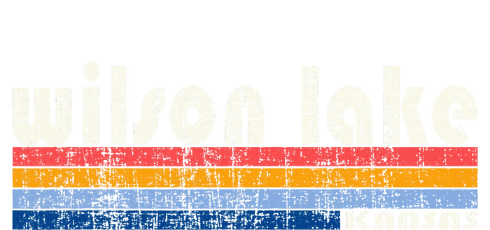 Vintage 70s 80s Style Wilson Lake Ks T-Shirt