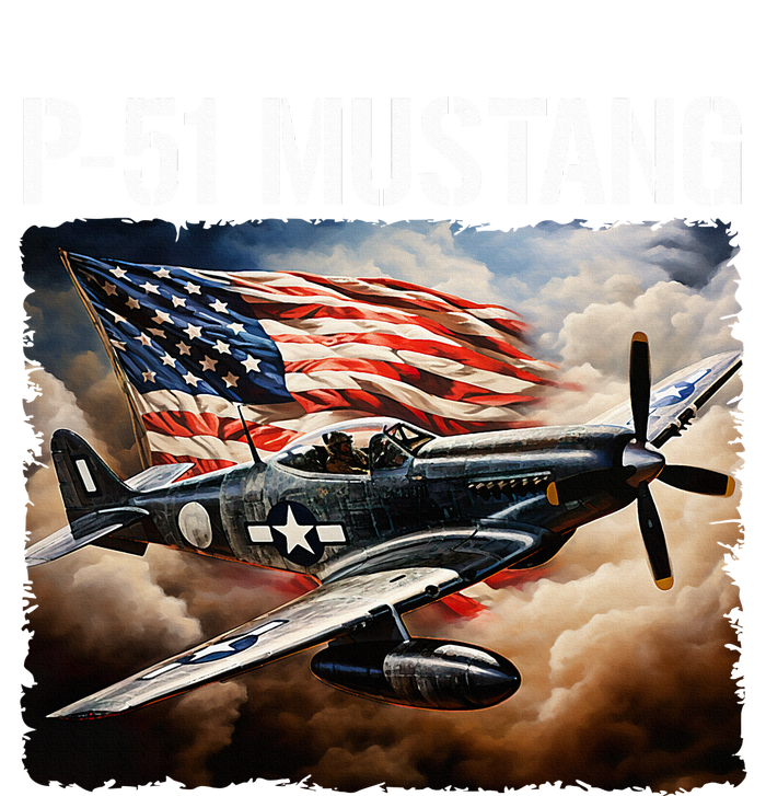 P51 Mustang American Ww2 Fighter Airplane P51 Mustang T-Shirt