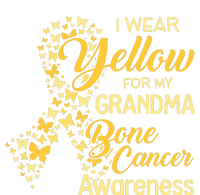 I Wear Yellow For My Grandma Bone Cancer Awareness T-Shirt