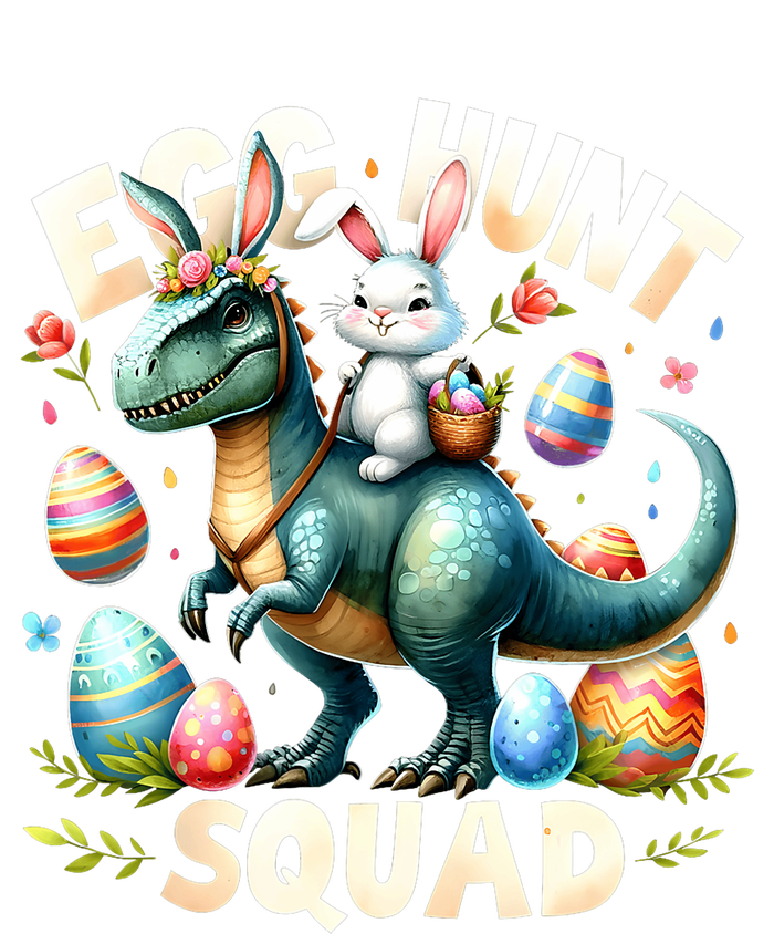 Egg Hunt Squad Bunny Dinosaur Easter Day Bunny Egg Hunt Toddler Hoodie