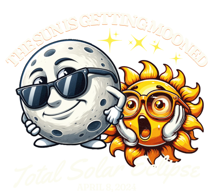 Funny The Sun Is Getting Mooned Total Solar Eclipse April 08 2024 Tank Top