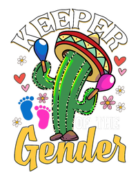 Cinco De Mayo Baby Shower Gender Reveal Keeper Of The Gender Women's Knotted Racerback Tank