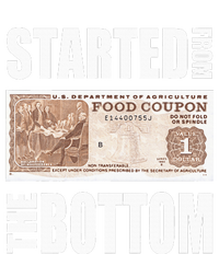 Started From Bottom Food Stamp Tie-Dye Long Sleeve Shirt