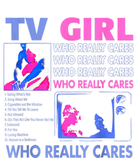 Tv Girl Who Really Care Ladies Essential Flowy Tank