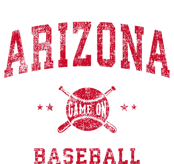 Arizona Vintage Baseball Throwback Toddler Fine Jersey T-Shirt