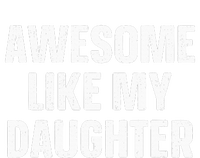 Awesome Like My Daughter Gift Fathers Day Short Acrylic Beanie