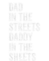 Dad In The Streets Daddy In The Sheets Presents For Dad Women's Crop Top Tee