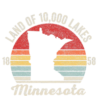 Vintage Retro Land Of 10000 Lakes 1858 Minnesota Toddler T-Shirt