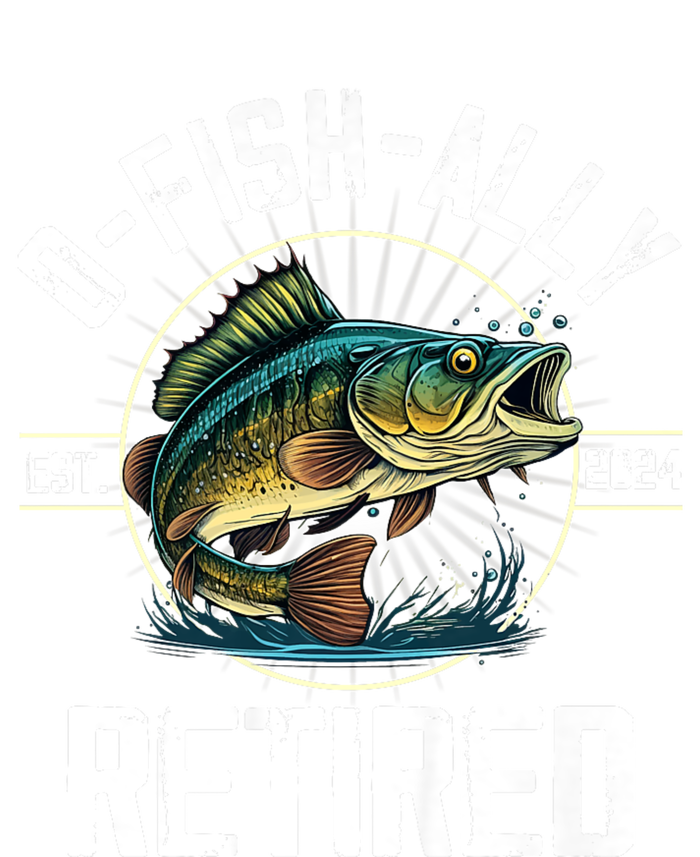 Fisherman Fishing Retirement Gift Ofishally Retired 2024 T-Shirt