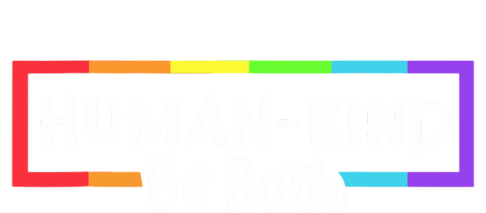 Human Kind Be Both Rainbow Flag Pride Month Ally T-Shirt