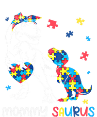 Mommy Saurus Autism Awareness Autistic Dinosaur Family Gift T-Shirt