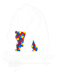 Proud Autism Glamma Bear Autism Awareness Autistic Support Cute Gift Tall Long Sleeve T-Shirt