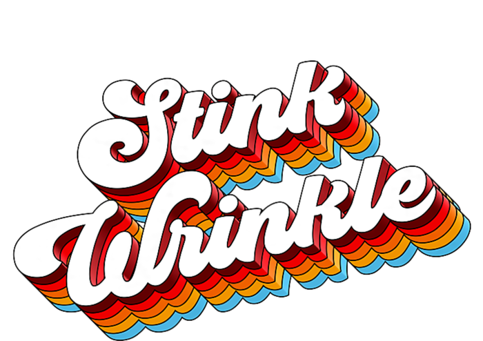 Retro Humor Stink Wrinkle T-Shirt