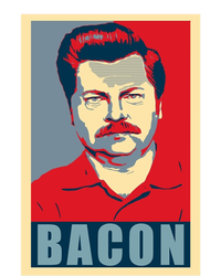 Bacon Ron Hope Swanson Hooded Wearable Blanket