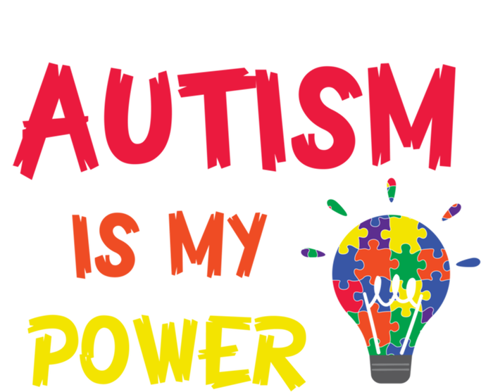 Autism Is My Super Power Superhero Autism Awareness Great Gift T-Shirt