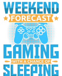 Weekend Forecast Gaming With A Chance Of Sleeping T-Shirt