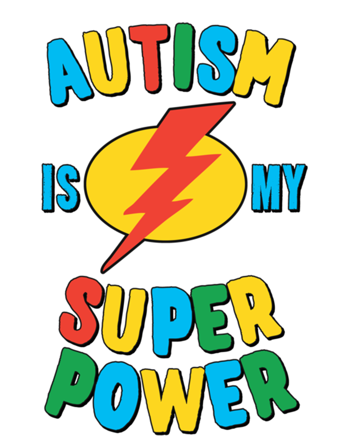 Autism Is My Superpower Gift Valucap Bio-Washed Visor