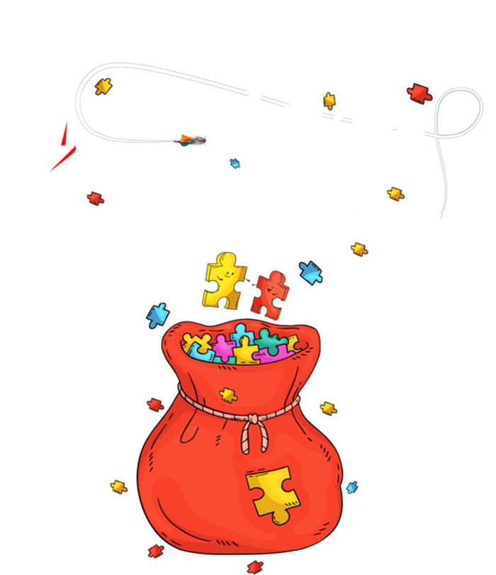 Autism Is My Superpower Superhero Meaningful Gift Autism Awareness Cute Gift T-Shirt