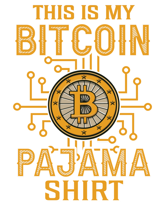 This Is My Bitcoin Pajama Shirt Drawstring Bag