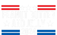 Peanut Butter And Jelly 2024 Funny Foodie Pbj Lover Funny Politics Pbj Sandwich Toddler T-Shirt