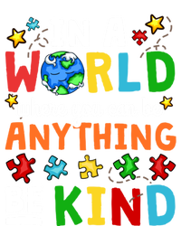 Autism Kindness Inspirational Be Kind Awareness Cute Gift V-Neck T-Shirt