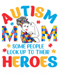 Autism Mom Raising Hero Unbreakable Mother Autism Awareness Cool Gift Tank Top