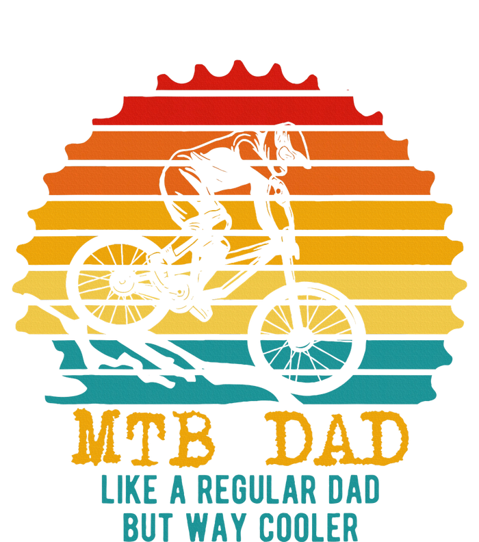 Mtb Dad Apparel Retro Mountain Bike Dad T-Shirt