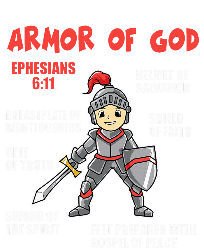 Bible Chapters For Put On The Full Armor Of God Flat Bill Trucker Hat