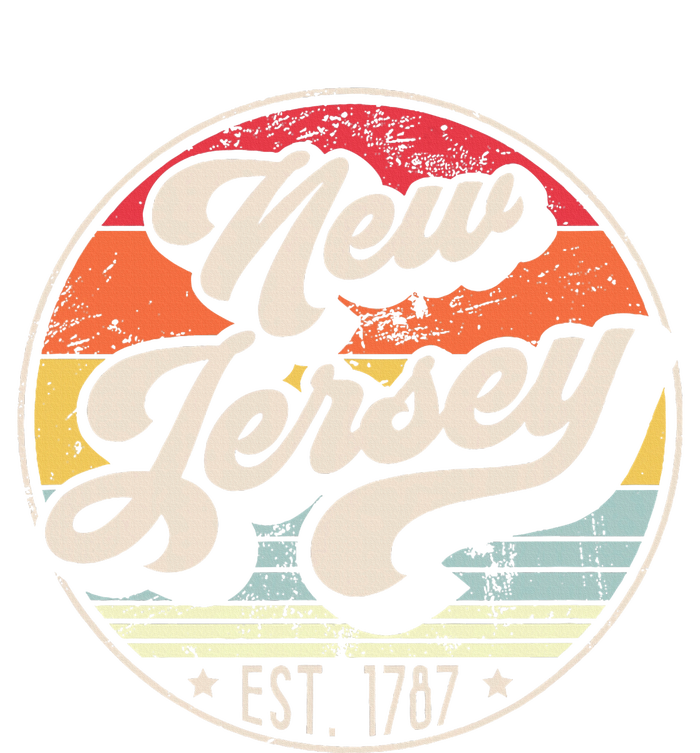 Retro New Jersey Home State Nj Cool 70s Women's Fleece Hoodie