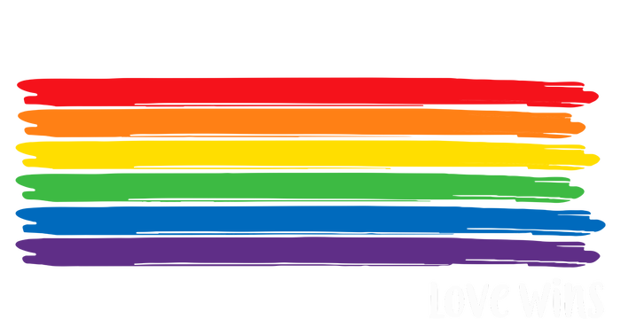 Pride Month Love Wins Rainbow T-Shirt