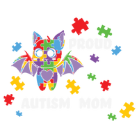 Proud Autism Mom Bat Cool Gift Coaster