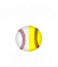 Sorry I Cant Its Season Baseball Life Softball Life Valucap Bio-Washed Visor