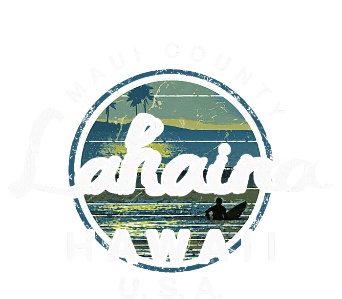 Lahaina Maui Hawaii Surfing Kids T-Shirt