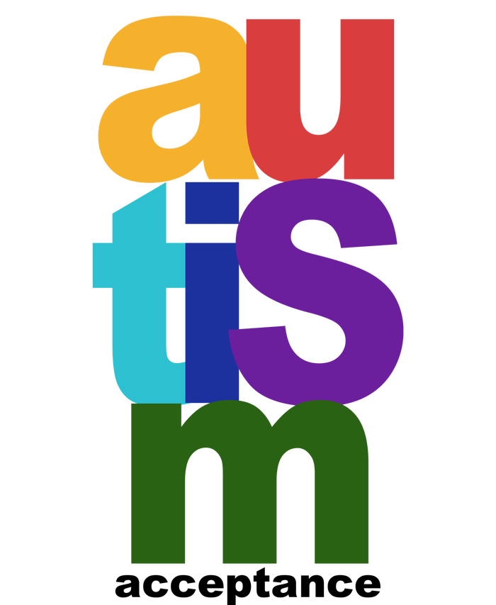 Autism Acceptance Colorful T-Shirt