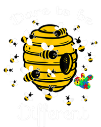 Dare To Be Different Bee Puzzle Cool Autism Awareness Gift T-Shirt