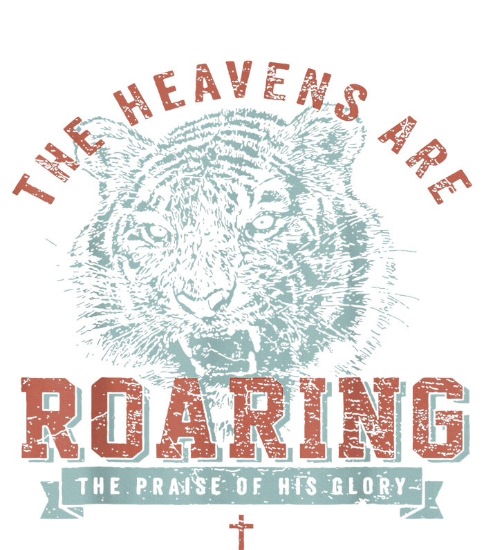 The Heavens Are Roaring Tiger Ladies PosiCharge Competitor Racerback Tank