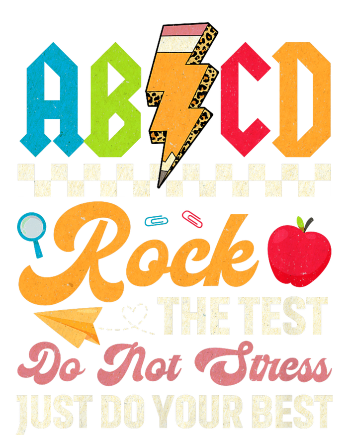 Vintage Testing Abcd Rock The Test Day Teachers Students Sweatshirt