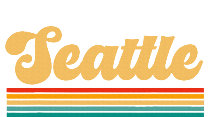 Retro Seattle Washington Button