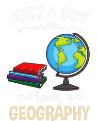 Just A Boy Who Loves Geography Toddler Fine Jersey T-Shirt