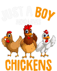 Just A Boy Who Loves Chickens Tie-Dye T-Shirt