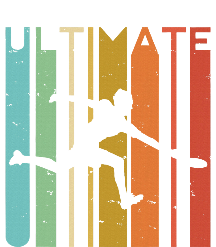 Ultimate Frisbee Retro Player Flying Disc Throwing T-Shirt