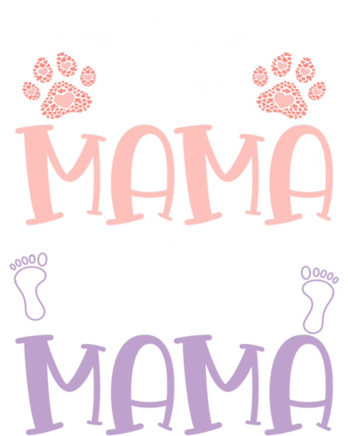 From Fur Mama To Mama Design Mom To Be Gift Stripe Pom Pom Beanie