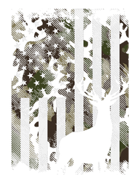 Us Flag Deer Elk Buck Camoflage Hunting Hunter Dad Hoodie