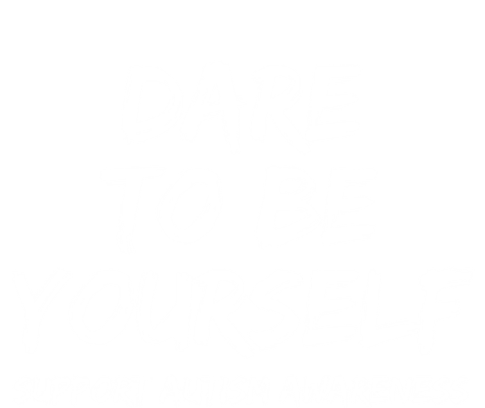 Support Autism Awareness Quote For Ns Dare To Be Yourself Great Gift V-Neck T-Shirt